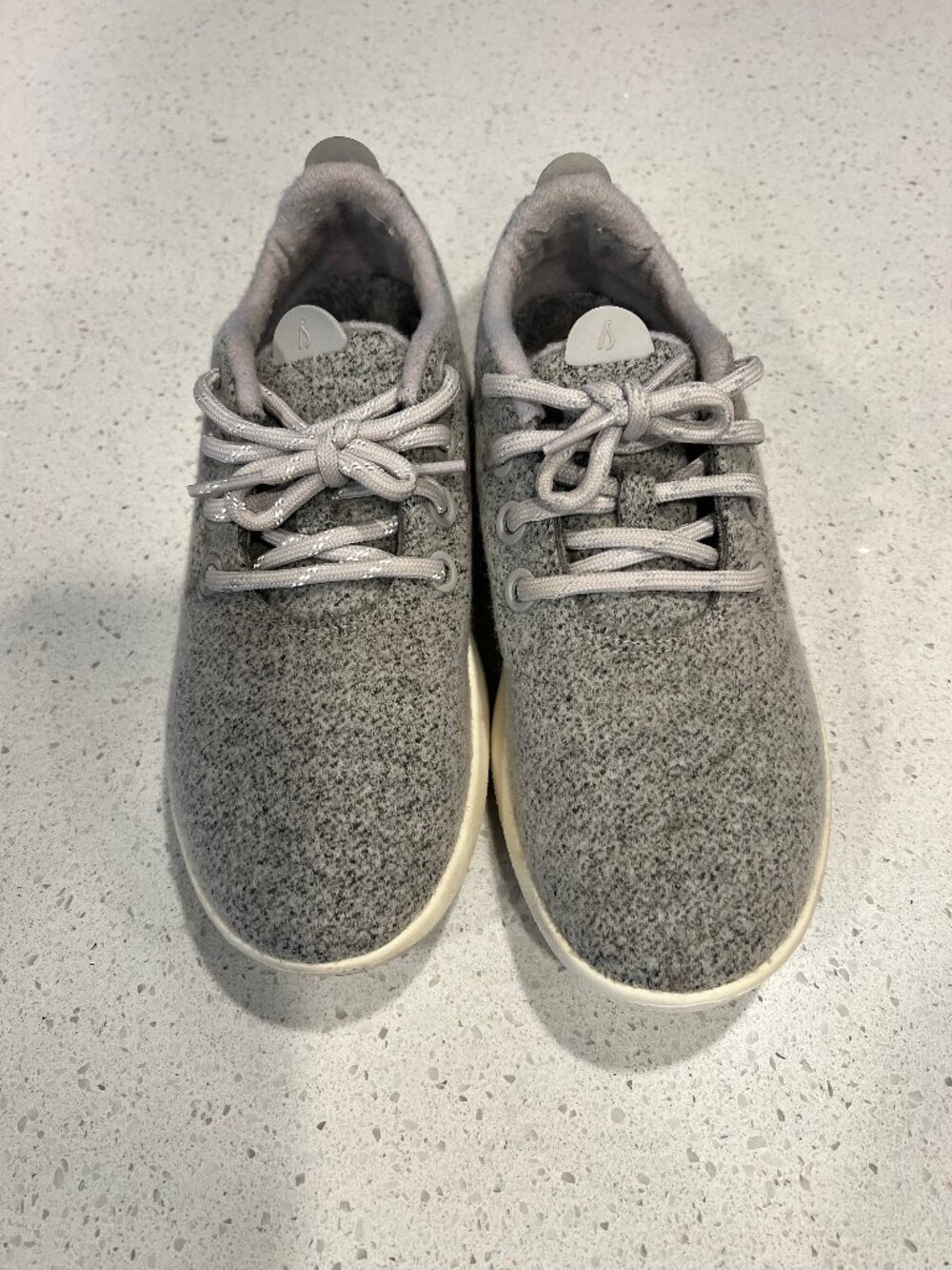 Allbirds Wool Runner Mizzles Dapple Grey Size 8--like new!